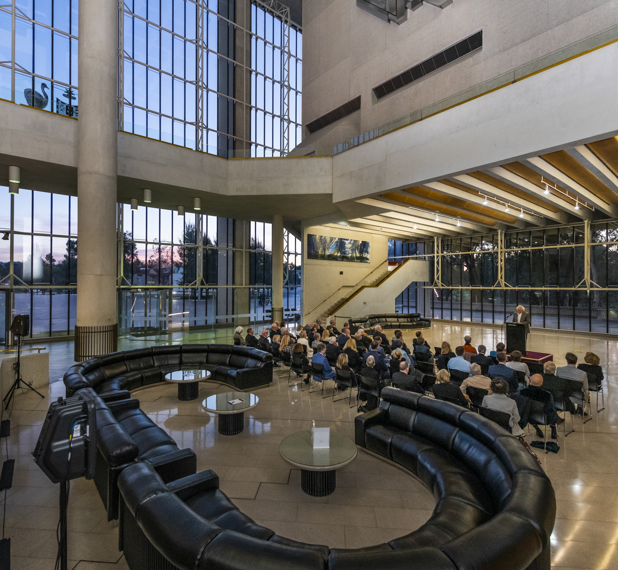 High Court of Australia - Art Unveiling/Event (Interior 405 by Jude RAE) 40year annaversary
